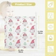 thumbnail image 2 of Dreamtimes Pink Scandinavian Gnomes Baby Muslin Washcloths Face Towel, Watercolor Christmas Burp Cloths Cotton Wipes 5 PCS Infant Wash Cloth for Newborn Boys Girls 12x12 inches, 2 of 7