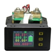 Electrical Meter Voltage Current Amp kWh Watt Battery Power Monitor 500V 200A