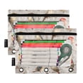 thumbnail image 3 of 2 Pack Flip Folders with Clear PVC Window Binder Pouches 3-Ring Binder Organizer for Office & Home Birds Pattern, 3 of 6