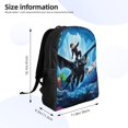 thumbnail image 2 of Comment Dresser Votre Dragon Sacs à Dos pour Enfants Sac d'École Sac à Livres Sac de Jour Décontracté Sacs à Dos pour Voyage Randonnée, 2 of 4