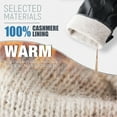 thumbnail image 5 of BUTKLNYTS Men's and Women's PU Leather Gloves - Cozy, Fashionable & Versatile - Ideal for Winter, Driving & Everyday Use, 5 of 6