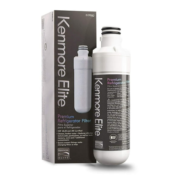Filtro de agua para frigorífico Kenmore 9980-KM 9980, 1 paquete