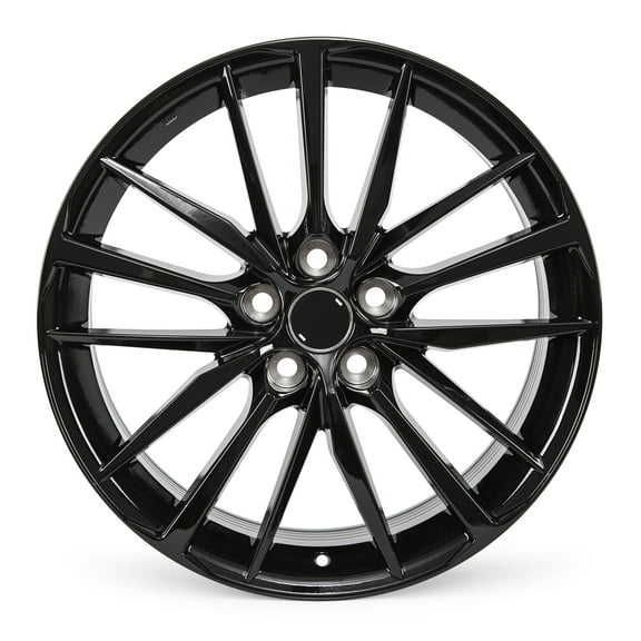 New 19" x 8" Gloss Black Alloy Wheel Rim for 2021-2024 Toyota Camry XSE