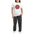 thumbnail image 5 of CafePress - Mandala Cats Pajamas - Women's Short Sleeve Print T-Shirt and Pants Light Cotton Pajama Set, 5 of 7