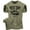 T-Shirt Military Green Branded, variant on Gymish Rest Day Workout T-Shirt for Men, Funny Gym Shirts, Lifting T-Shirt, Deadlift Tee, Men's Gym Shirt, Workout Tops, Powerlifting & Bodybuilding Tee