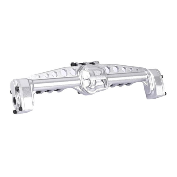 Carcasa del eje trasero Yotijar para Scx10 III AX103007 RC piezas de repuesto 1x plateado