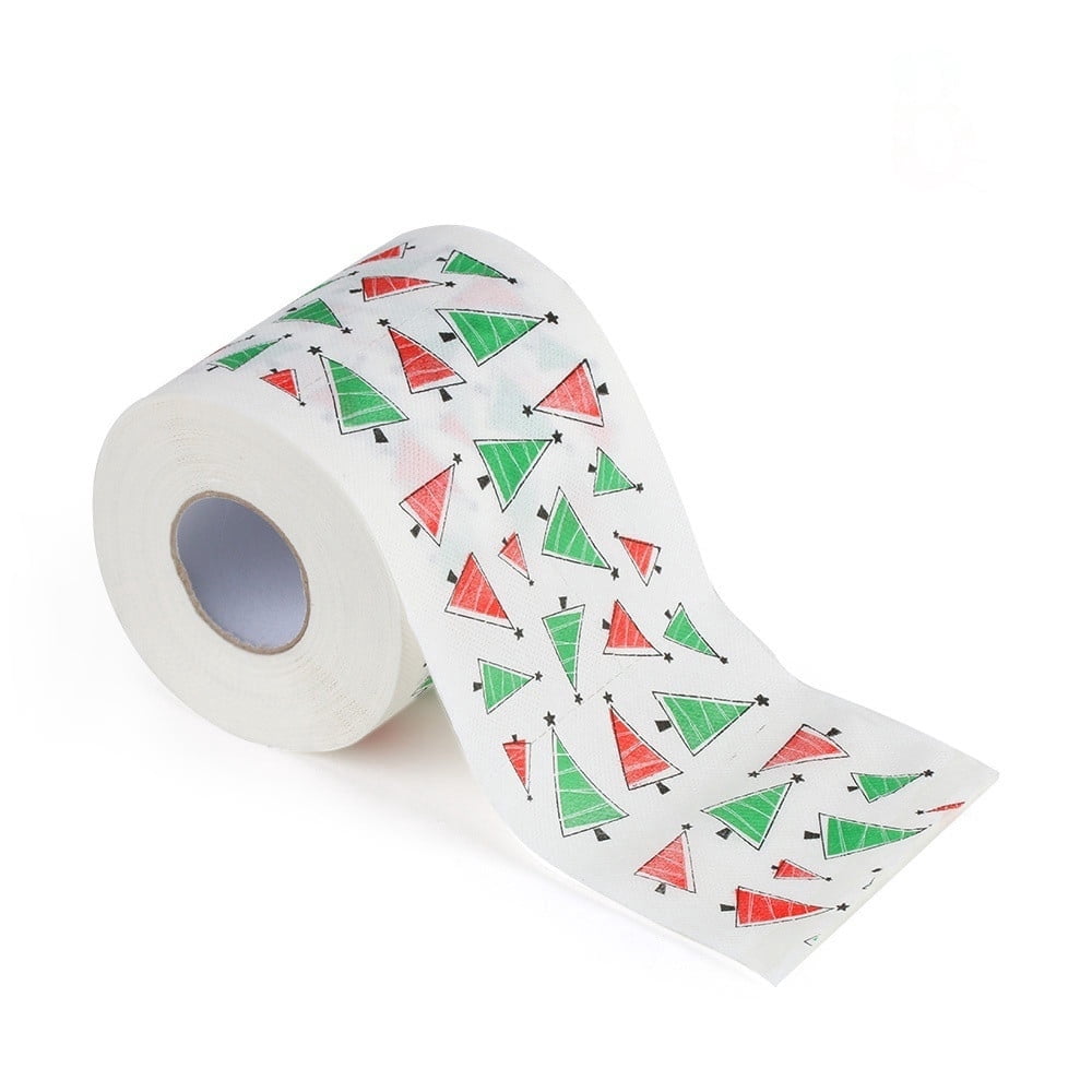 EASTIN Home Santa Claus Bath Toilet Roll Paper Christmas Supplies Xmas Decor Tissue B