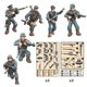 thumbnail image 4 of Figura de acción de simulación, muñeca articulada móvil, Compatible con Lego, bloques de construcción, títere militar alemana de la Segunda Guerra Mundial, juguetes para niños, 4 of 5