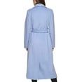 thumbnail image 4 of Kenneth Cole New York Women's 17QMW666 Full Length Button Fencer Coat with Belt - Ice Blue - 14, 4 of 4