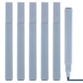 thumbnail image 1 of Uxcell Aesthetic Highlighter, 6 Pack Water Based Broad Tip Writing Marker Pens Square Colored Highlighter Studying Supplies for Office Journal DIY Home Daily Use, Smoky Blue, 1 of 6