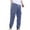 Black, variant on Leesechin Mens Elastic Waist Jeans Relaxed Fit Men's Jeans with Elastic Waist with Zipper and Button