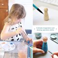 thumbnail image 4 of Sin terminar en blanco DIY Doll People Arts Madera Artesanía Decoración para niños Niños Hugtrwg Para estrenar, 4 of 8