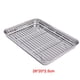 thumbnail image 5 of Juego de chapa y constante para hornear de acero inoxidable de alta calidad para hornear y refrigeración-, 5 of 11