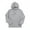X-Grey, variant on Siilsaa Men's Graphic Print Long Sleeve Drawstring Hoodie Pullover Sweatshirt Grey,L