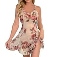 thumbnail image 2 of uublik Valentines Lingerie Set for Women Lace Plus Size Babydoll Sexy Naughty Bodysuit, 2 of 5
