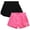 Black/Pink, variant on Girls Shorts Lightweight Butterfly Shorts for Girls Soft Stretch Flowy Skort 2 Pack