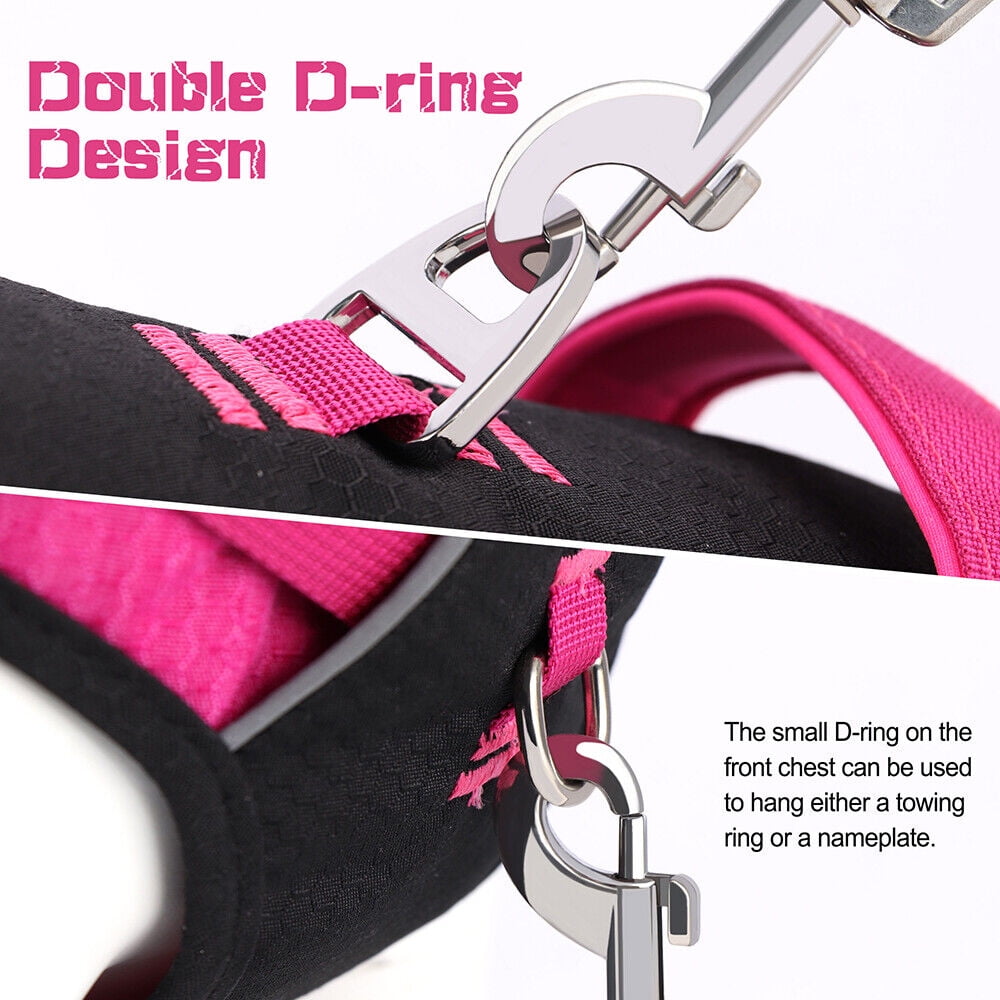 Didog Reflective Nylon Pet Dog Harness No Pull Soft Mesh Padded Vest with Handle S M L