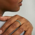 thumbnail image 3 of Turquoise Eternity Ring, Turquoise Ring, Dainty Ring, Turquoise Jewelry, Dainty Ring, Stacking Ring, Everyday Ring, Gift for Her, 3 of 4