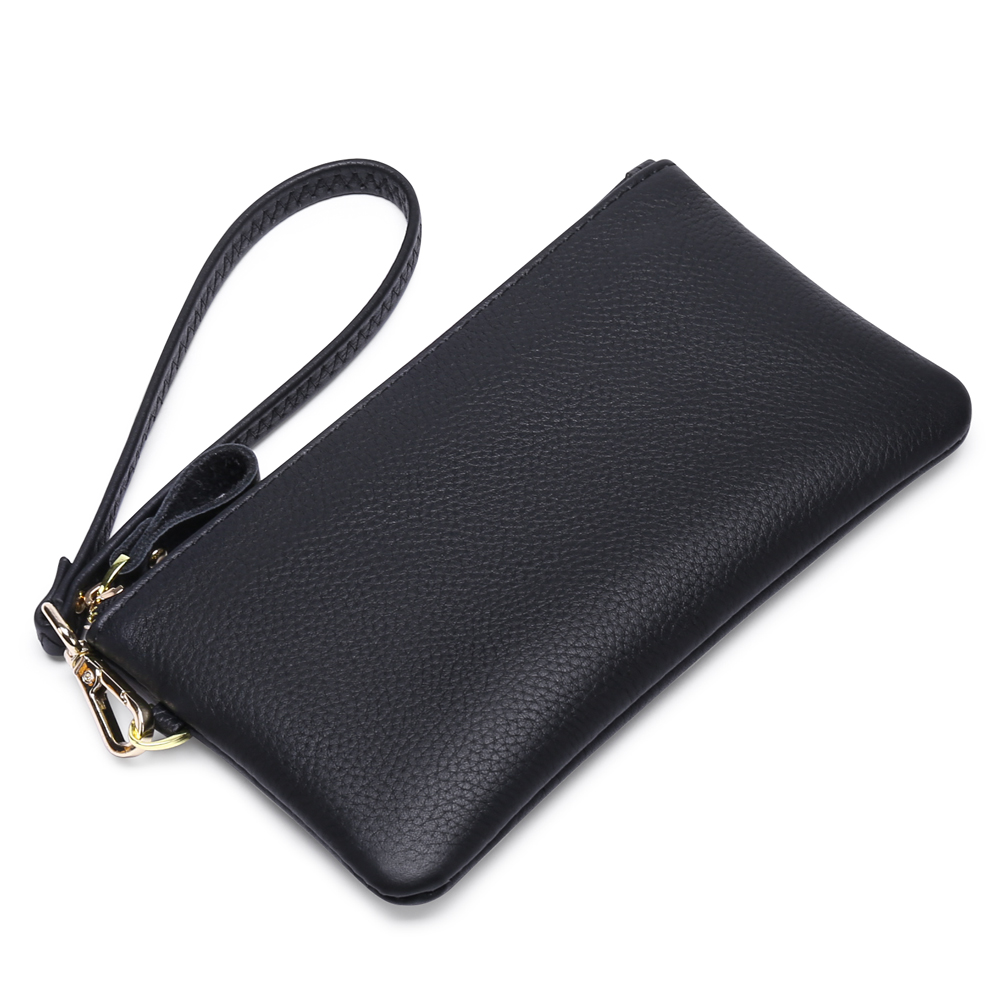 Kalunma Women's Leather Wristlet Wallet with RFID Blocking photo 4