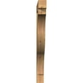 thumbnail image 2 of Ekena Millwork 3 1/2"W x 34"D x 38"H Funston Block Smooth Bracket, Western Red Cedar, 2 of 4