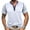 White, variant on DDAPJ pyju Mens Short Sleeve Henley Shirts Solid Color Casual 3 Button T-shirts Collarless Workout Tee Lightweight Summer Basic T-shirt Limited Time Deals of Today Blue L