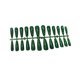 thumbnail image 1 of Qarigey Prensa para uñas postizas, cubierta completa, diseño puntiagudo extraíble, parche de manicura Artificial, pulido, herramientas de Arte de uñas Verde, 1 of 6