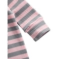 thumbnail image 5 of Qiylii Baby Long Sleeve Romper, Horizontal Stripes Print Long Pants Jumpsuit, 5 of 7