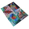 thumbnail image 2 of Bandera de jardín de pájaros, 4 piezas Bandera de jardín americana Bandera de jardín de mariposas Bandera de jardín de ciervos Milu Funcionamiento suave, 2 of 8
