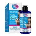 thumbnail image 1 of Champú azul semipermanente con aceite de coco para un cabello limpio, vibrante y de larga duración., 1 of 5