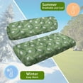 thumbnail image 6 of Binienty 2 Piece Golf Cart Seat Cushion Cover and Backrest Cover Set Removable Golfcart Accessories for Women Men Club Car Golf Cart Seat Blanket Towel Covers Machine Washable, 6 of 8