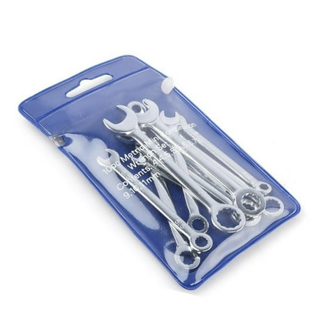

10pcs Mini Spanner Wrenches Set Hand Tools Explosion-proof British/Metric Type