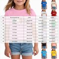 thumbnail image 3 of HCNTES Merry Christmas Shirt Toddler Girls T-Shirts Short Sleeve Funny Xmas Graphic Shirt for Girls Tee Holiday Casual Family Party Matching Tops, 3 of 4