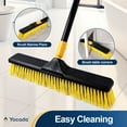 thumbnail image 7 of Yocada Push Broom Outdoor Cleaning Stiff Bristles Brooms, 7 of 7