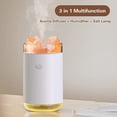 thumbnail image 2 of Humidificador con lámpara de sal, humidificador de aire de 260 ml, difusor de aroma 3 en 1, 2 of 5