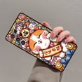 thumbnail image 3 of Funda de teléfono con diseño de gato de la suerte para Samsung Galaxy S23, S21, S20 FE, S24, S22 Ultra, Note20, S10, S9, S8 Plus, de silicona, 3 of 5