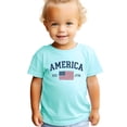 thumbnail image 2 of America Est 1776 Patriotic Shirt for Men Women Kids Family Matching 4th of July American Flag Tee Chill Shirt 4T, 2 of 7