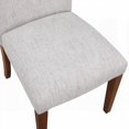 thumbnail image 6 of Sophia Sea Oat Dining Chairs - 2-Pack with Nail Heads & Performance Fabric, 6 of 9