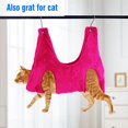 thumbnail image 5 of Hamaca para el cuidado de perros, hamaca para el cuidado de mascotas para sujetar perros, cortaúñas para gatos, ayudante de cama para bañarse y recortar uñas, soporte para perros L, 5 of 5