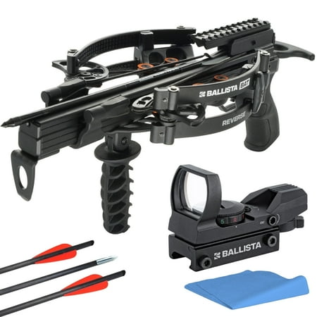 Ballista Hunting Bundle: BAT Reverse Compound Mini Crossbow with Red Dot Optic Sight