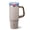 Coco, variant on Carote Insulated Stainless Steel Tumbler with Handle and Lid, Leakproof Double Wall Vacuum Travel Mug, Reusable Cup for Hot & Cold Drinks, Brown, 32oz