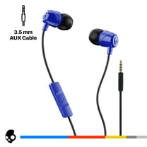 Skullcandy Jib XT Wired Inner Ear Earbuds, Cobalt Blue