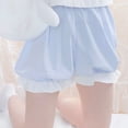 thumbnail image 2 of Bragas con volantes para mujer, bombachos, pantalones cortos de calabaza Kawaii, bragas con volantes, ropa de dormir JK Lolita, pantalón de protección, ropa de descanso, 2 of 5