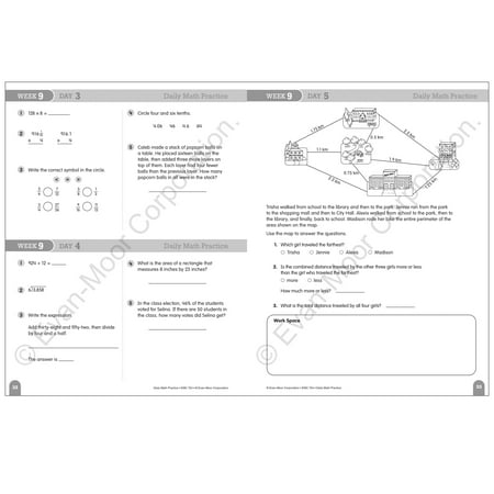 Daily Math Practice, Grade 5