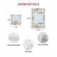 thumbnail image 7 of Easter Kitchen Dish Towels for Drying Dishes Set of 3, Spring Watercolor Bunny Carrots Eggs Flowers Blue Waffle Weave Microfiber Hand Tea Bathroom Towels Quick Dry & Absorbent Towel 15.7x23.6, 7 of 7