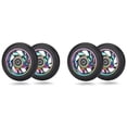 thumbnail image 1 of 4 Pcs Roues de Rechange pour Trottinette 100mm avec Roulement, Roues Pu pour Trottinette Acrobatique pour Bascule, Extrême, Trottinettes, 1 of 7