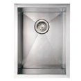 thumbnail image 1 of Whitehaus Collection Alfi Commerce WHNCM1520 15 Po Noahs Collection Commerciale Simple Bol Sous-Montée Évier Brossé en Acier Inoxydable, 1 of 1