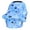 Blue Flower, variant on Carseat Cover Boy and Girls - Multi-use Nursing Car Seat Canopy Cover for Breastfeeding, Infant Stroller Cover, High Chair Cover