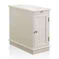 thumbnail image 4 of Furniture of America Felix Transitional Wood End Table with Tray in White, 4 of 4