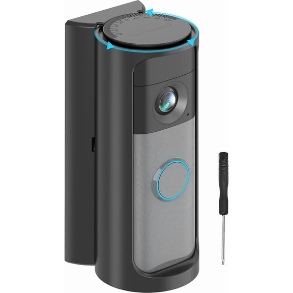 Adjustable 360° Doorbell Camera Angle Mount, Not for Doorbell