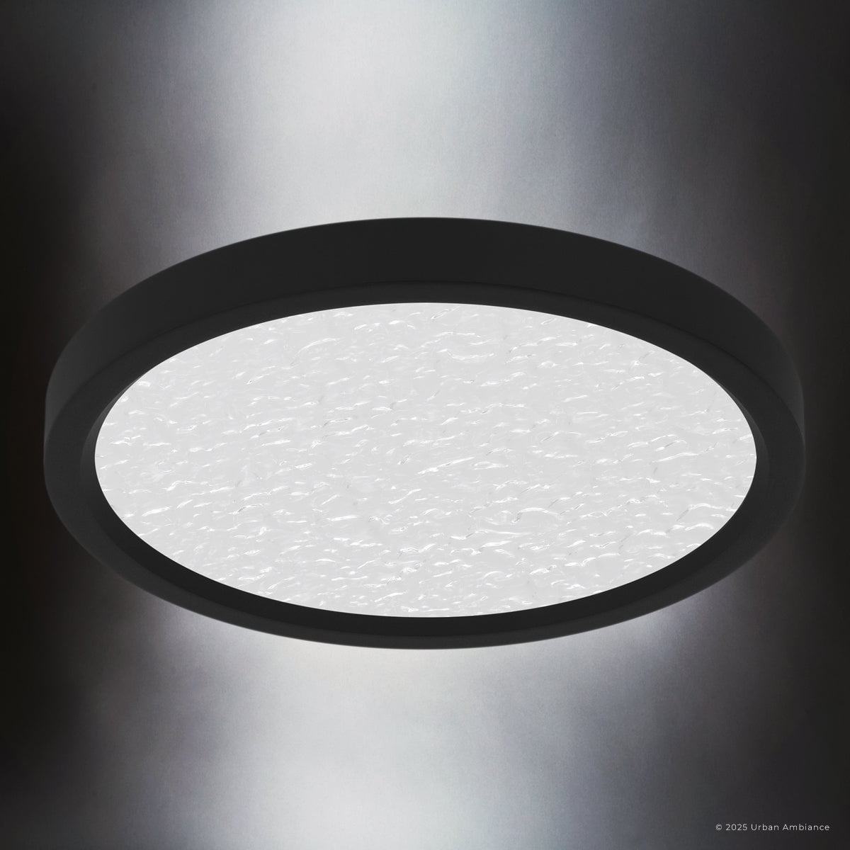 Luxury Minimalist Ceiling Light, Earth Black, UQL6255